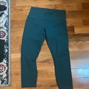 Dark Green High-Waisted Leggings